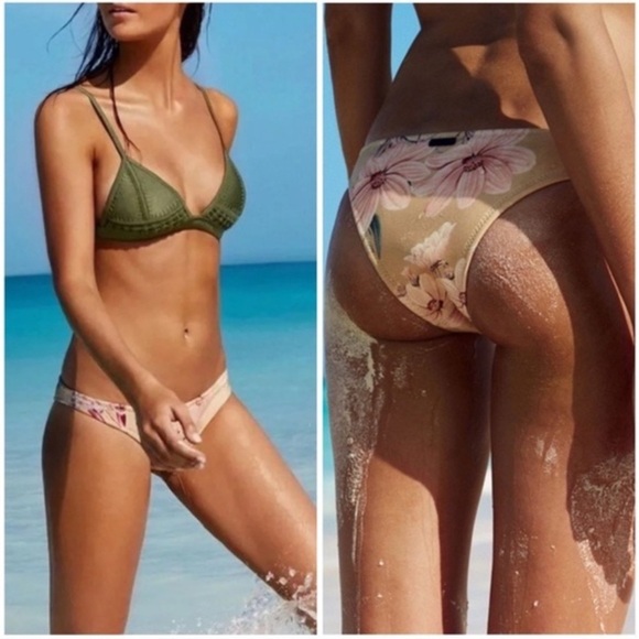 Triangl Coco Floral Affairs Neoprene Bikini Set Medium - Picture 1 of 10